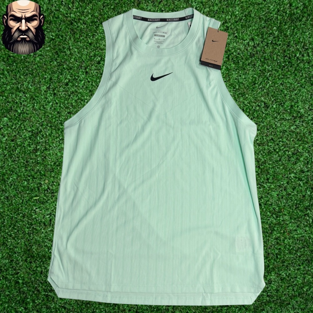 NikeCourt Dri-FIT ADV Tennis Tank Top HM6729-353 Men's Size M